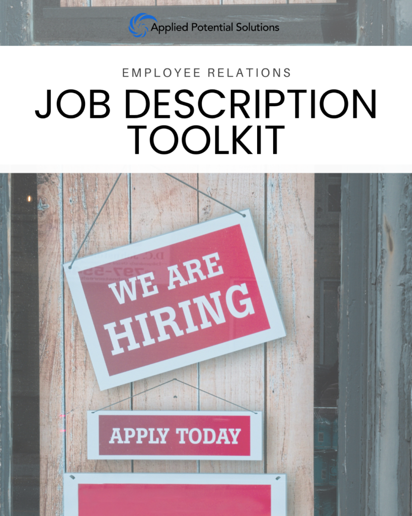 Job Description Toolkit